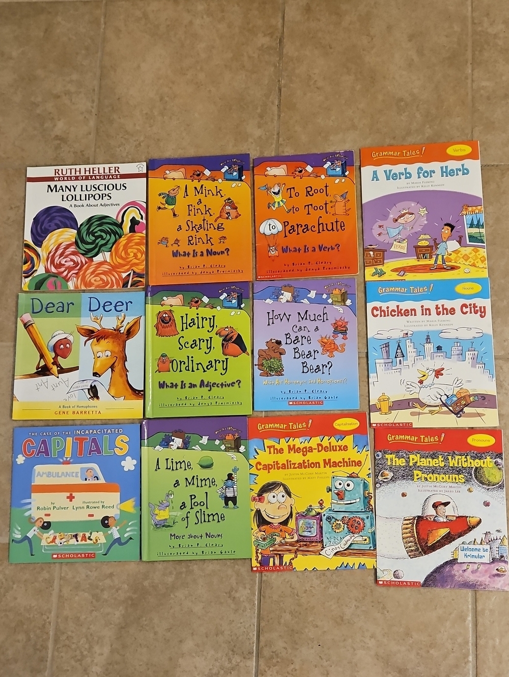Grammar Books Bundle, Set Of 12